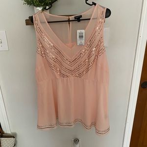 1X torrid blouse tank top